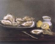 Edouard Manet Oysters oil painting reproduction